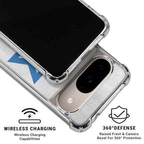 Israel Flag Distressed Google Pixel 10 Clear Case